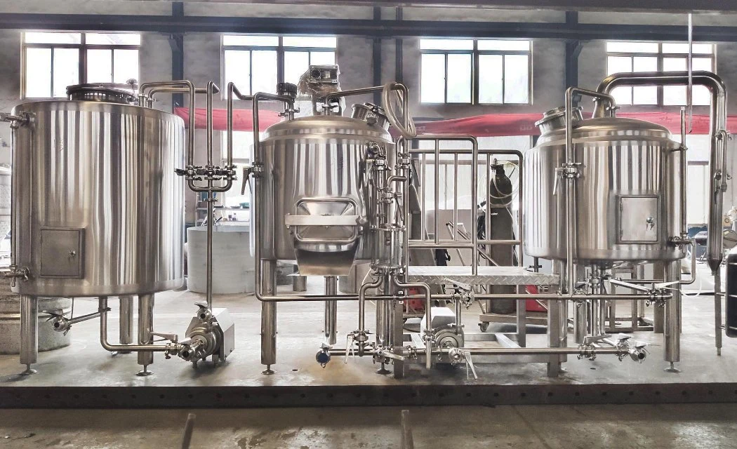 500L Beer Equipment with 6 Fementers Cooling System Control System