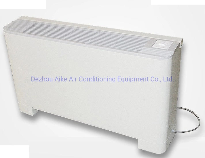 Ultra-Thin Floor Standing Vertical Exposed Central Air Conditioning Equipment Water Chilled Hot Water Fan Coil Unit