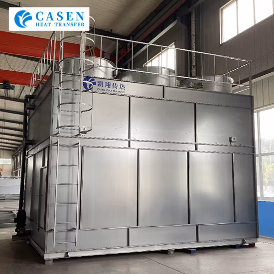Certificado CTI Casen Marca Corrente Cruzada Evaporativa de Ar/Contador de Fluxo Tipo Circuito Fechado Preço da Torre de Resfriamento de Água de Aço